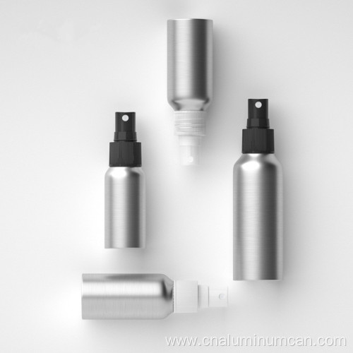 Cosmetic Aluminum Shampoo Spray Bottle